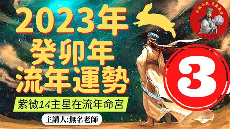 2023流年命宮|2023癸卯年，流年運勢。（二）